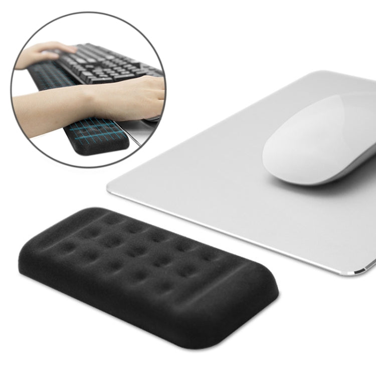 Tappetino per mouse in memory foam con poggiapolsi per tastiera meccanica, dimensioni: mano singola (nero), Size : Single Hand Tappetino per mouse in memory foam con poggiapolsi per tastiera meccanica, dimensioni: mano singola (nero), Size : Single Hand